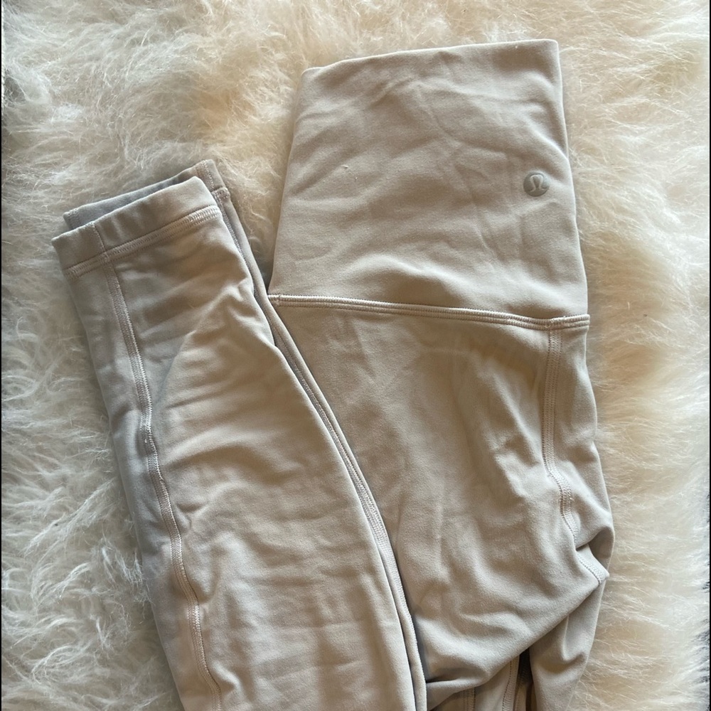 Lululemon align legging CHROME nwot